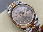 Clean Factory Rolex Datejust 126331-0010 41mm Half Rose Gold Pink Dial Jubilee - Image 2