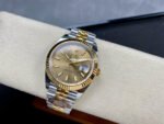 Clean Factory Rolex Datejust 126333-0010 41mm Half Gold Champagne Dial - Image 4