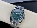 Clean Factory Rolex Datejust 126334-0030 41mm Full 904L Fluted Motif Olive Green Dial Jubilee - Image 4