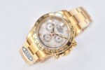 Clean Factory Rolex Daytona 116508 40mm Full Yellow Gold Diamond Mop Mother Of Pearl Dial - Image 4
