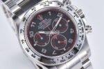 Clean Factory Rolex Daytona 116509 40mm Full White Gold Racing Arabic Number Black Dial - Image 2