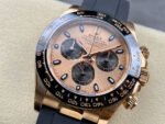 Clean Factory Rolex Daytona 116515LN-0018 40mm Rose Gold Oysterflex Pink Dial - Image 3