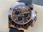 Clean Factory Rolex Daytona 116515LN-0041 40mm Rose Gold Oysterflex Brown Dial - Image 3