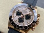 Clean Factory Rolex Daytona 116515LN-0059 40mm Rose Gold Oysterflex Pink Dial - Image 3