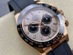 Clean Factory Rolex Daytona 116515LN-0059 40mm Rose Gold Oysterflex Pink Dial - Image 2