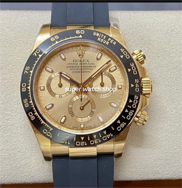 Clean-Factory-Rolex-Daytona-116518LN-0042-40mm-Yellow-Gold-Oysterflex-Champagne-Dial-8.jpg Clean Factory Rolex Daytona 116518LN-0042 40mm Yellow Gold Oysterflex Champagne Dial - Image 1