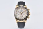 Clean Factory Rolex Daytona 116518LN 40mm Yellow Gold Oysterflex Diamond Mop Mother Of Pearl Dial