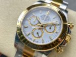 Clean Factory Rolex Daytona 126503-0001 40mm Half Yellow Gold White Dial - Image 3