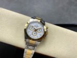 Clean Factory Rolex Daytona 126503-0001 40mm Half Yellow Gold White Dial - Image 5