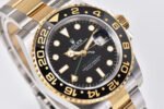 Clean Factory Rolex GMT-Master II 116713LN 40mm Half Yellow Gold Black Dial - Image 2