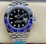 Clean Factory Rolex GMT-Master II 126710BLNR-0002 Batgirl 40mm Full 904L Black Dial Jubilee