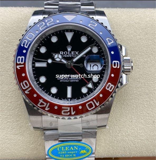 Clean-Factory-Rolex-GMT-Master-II-126710BLRO-0002-Pepsi-40mm-Full-904L-Black-Dial-4.jpg Clean Factory Rolex GMT-Master II 126710BLRO-0002 Pepsi 40mm Full 904L Black Dial - Image 1