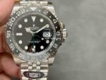 Clean Factory Rolex GMT-Master II 126710GRNR-0003 40mm Full 904L Black Dial Jubilee