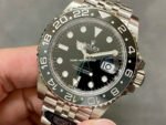 Clean Factory Rolex GMT-Master II 126710GRNR-0003 40mm Full 904L Black Dial Jubilee - Image 3