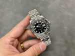 Clean Factory Rolex GMT-Master II 126710GRNR-0003 40mm Full 904L Black Dial Jubilee - Image 4