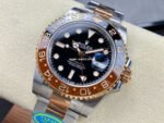 Clean Factory Rolex GMT-Master II 126711CHNR-0002 Rootbeer  40mm Half Rose Gold Black Dial - Image 3