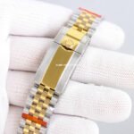 Clean Factory Rolex GMT-Master II 126713GRNR-0001 40mm Half Yellow Gold Black Dial Jubilee - Image 4