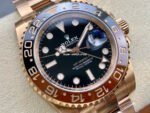 Clean Factory Rolex GMT-Master II 126715CHNR-0001 Rootbeer 40mm Full Rose Gold Black Dial - Image 2