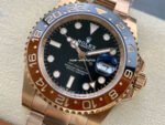 Clean Factory Rolex GMT-Master II 126715CHNR-0001 Rootbeer 40mm Full Rose Gold Black Dial - Image 3