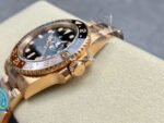 Clean Factory Rolex GMT-Master II 126715CHNR-0001 Rootbeer 40mm Full Rose Gold Black Dial - Image 6