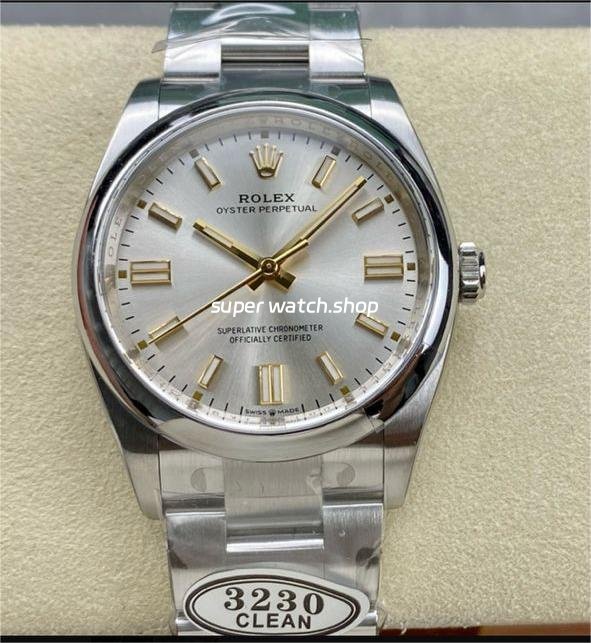 Clean-Factory-Rolex-Oyster-Perpetual-124300-0001-41mm-Full-904L-Silver-Dial-3.jpg Clean Factory Rolex Oyster Perpetual 124300-0001 41mm Full 904L Silver Dial - Image 1