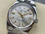 Clean Factory Rolex Oyster Perpetual 124300-0001 41mm Full 904L Silver Dial - Image 3