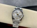 Clean Factory Rolex Oyster Perpetual 124300-0001 41mm Full 904L Silver Dial - Image 4