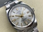 Clean Factory Rolex Oyster Perpetual 124300-0001 41mm Full 904L Silver Dial - Image 2