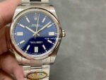 Clean Factory Rolex Oyster Perpetual 124300-0003 41mm Full 904L Blue Dial