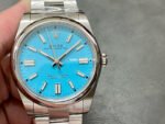 Clean Factory Rolex Oyster Perpetual 124300-0006 41mm Full 904L Sky Blue Dial