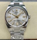 Clean Factory Rolex Oyster Perpetual 126000-0001 36mm Full 904L Silver Dial