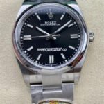 Clean Factory Rolex Oyster Perpetual 126000-0002 36mm Full 904L Black Dial