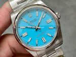 Clean Factory Rolex Oyster Perpetual 126000-0006 36mm Full 904L Sky Blue Dial - Image 2