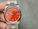 Clean Factory Rolex Oyster Perpetual 126000-0007 36mm Full 904L Red Dial