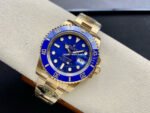Clean Factory Rolex Submariner Date 116618LB 40mm Full Yellow Gold Blue Dial - Image 4