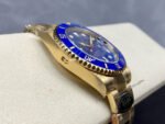 Clean Factory Rolex Submariner Date 116618LB 40mm Full Yellow Gold Blue Dial - Image 6