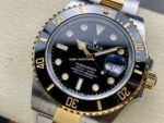 Clean Factory Rolex Submariner Date 126613LN 41mm Half Gold Black Dial - Image 3