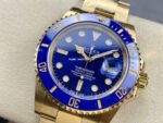 Clean Factory Rolex Submariner Date 126618LB-0002 41mm Full Yellow Gold Blue Dial - Image 3
