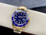 Clean Factory Rolex Submariner Date 126618LB-0002 41mm Full Yellow Gold Blue Dial - Image 4