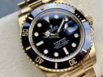 Clean Factory Rolex Submariner Date 126618LN 41mm Full Yellow Gold Black Dial - Image 2