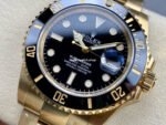 Clean Factory Rolex Submariner Date 126618LN 41mm Full Yellow Gold Black Dial - Image 3