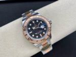 Clean Factory Rolex Yacht-Master 126621-0002 40mm Half Rose Gold Black Dial - Image 4