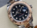 Clean Factory Rolex Yacht-Master 126621-0002 40mm Half Rose Gold Black Dial - Image 2