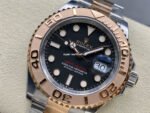 Clean Factory Rolex Yacht-Master 126621-0002 40mm Half Rose Gold Black Dial - Image 3