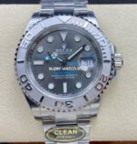 Clean Factory Rolex Yacht-Master 126622-0001 40mm 904L Platinum Grey Dial