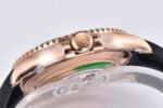 Clean Factory Rolex Yacht-Master 126655-0002 40mm Rose Gold Oysterflex Black Dial - Image 6