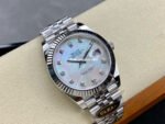Clean factory Rolex Datejust 126334-0020 41mm Full 904L Diamond Mope Mother Of Pearl Dial Jubilee - Image 4