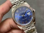 Clean factory Rolex Datejust 126334-0026 41mm Full 904L Roman Numerals Blue Dial Jubilee - Image 2