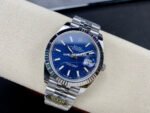 Clean factory Rolex Datejust 126334-0032 41mm Full 904L Fluted Motif Blue Dial Jubilee - Image 4