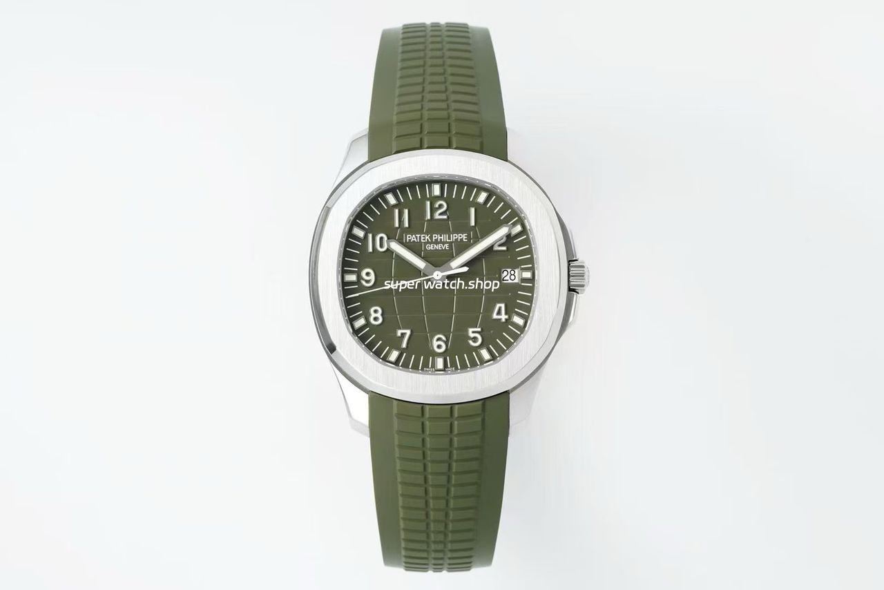 DDF-Factory-Patek-Philippe-Aquanaut-42mm-5168G-010-White-Gold-Rubber-Strap-Avocado-Green-Dial-10.jpeg DDF Factory Patek Philippe Aquanaut 42mm 5168G-010 White Gold Rubber Strap Avocado Green Dial - Image 1